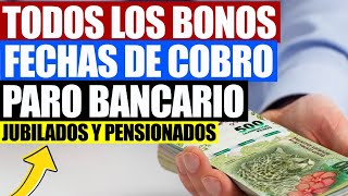 💲TODOS LOS BONOS DE MAYO CON FECHAS DE COBRO PARA JUBILADOS PENSIONADOS PNC Y PUAM DE ANSES 2024 [upl. by Fionna]