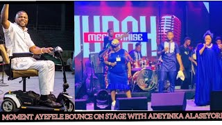 ADEYINKA ALASEYORI SCATTER JUDAH MEGA PRAISE WHEN YINKA AYEFELE ENTER STAGE [upl. by Bullis]