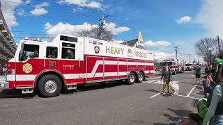 Patchogue St Patricks Day Parade Hagerman Fire Department 03172024 Lohg Island NY Views [upl. by Cristiano]