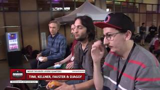 Awakening3  Kellner  Timi Vs Djagof  Fauster  Losers Quarters  Melee Doubles [upl. by Ayat]