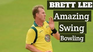 Brett Lee Most Awesome Swing Bowling Vs West Indies  Great Fast Bowling [upl. by Oriel76]