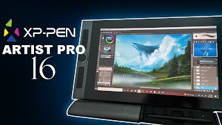 XPPEN Artist Pro 16 Review amp Setup [upl. by Ikkiv]