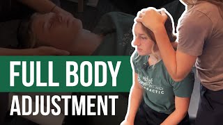 Full Chiropractic Adjustment for WeddingWeek Wellness  Best chiropractor in Sioux Center Iowa [upl. by Ydnak]