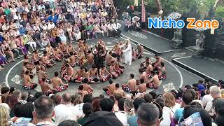 Kecak dance full Uluwatu Bali Indonesia nichozonekecakdance uluwatu bali [upl. by Martynne]