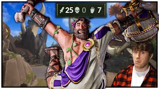 Bacchus Solo With New Protections Scaling Is BROKEN In Smite 2 [upl. by Aleekat]