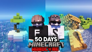 We Survived 50 Days on TRAILER Survival Island [upl. by Nnairahs]