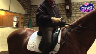 Equitation  Comment bien utiliser une cravache de dressage [upl. by Adnaw858]