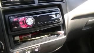 JVC Radio in the 2000 Honda Civic [upl. by Olen]