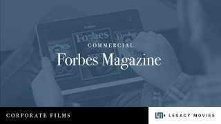 Legacy Movies Corporate Films  Forbes Magazine Commercial [upl. by Libna]