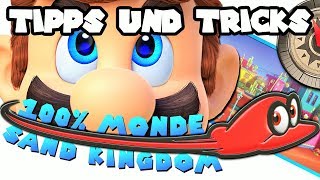 Super Mario Odyssey ► Sand Kingdom 🌛 MondeMoons 01  61 100 PowerMonde [upl. by Itnahs]