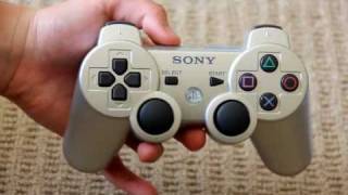 UNBOXING PS3 Dualshock 3 Wireless Controller Satin Silver [upl. by Lehar]