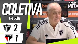 COLETIVA FELIPÃO  AO VIVO  AtléticoMG 2 x 1 São Paulo  Brasileirão 2023 [upl. by Lebaron]