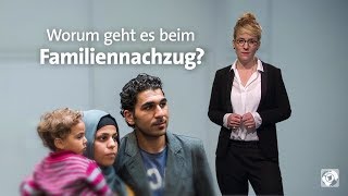 kurzerklärt Worum geht es beim Familiennachzug [upl. by Aidile]