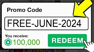 This SECRET Promo Code Gives FREE ROBUX Roblox June 2024 [upl. by Azpurua]