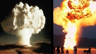 Hydrogen vs atomic bomb Whats the difference [upl. by Olihs]