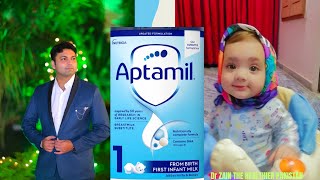 Aptamil 1 Baby milk Powder  Dr Zain The Healthier Pakistan [upl. by Rafaj]