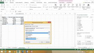 Excel 2013  Dataanalyse  212 Speciale bewerkingen [upl. by Aksehcnarf]