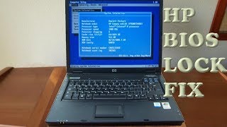 HP NX6110 wifi bios unlock no whitelist [upl. by Carmel]