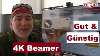 Bester günstiger 5G WiFi Beamer Bluetooth 51 Videoprojektor 4K Unterstützt 8000L im Test 2023 [upl. by Artenak]