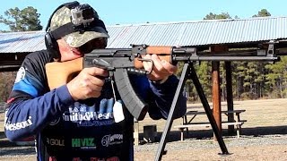 AK47 RPK 30 rounds in under 5 seconds with new Magpul PMAG 762x39 [upl. by Orfield764]