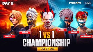 Do Or Die 🥵 NXT 1 V 1 CHAMPIONSHIP 🏆 NXT EXPOSED 🚫 Day  2🤝 classylive freefirelive [upl. by Maffei]