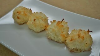 Easiest Coconut Macaroons Recipe [upl. by Delamare]