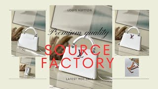 LV big brand bag making factory The latest styles of bags Popular bags Source factory wholesale [upl. by Nasya592]