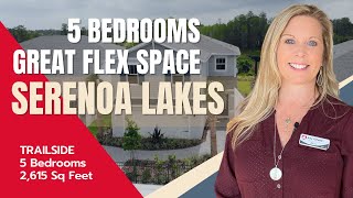 Model Home Tour  Serenoa Lakes  Pulte Homes  Clermont FL  Trailside  5 Bedrooms [upl. by Ytte292]