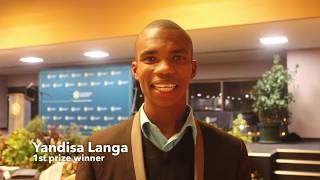 YouthstartCT 2017 1st prize winner Yandisa Langa [upl. by Dodson]