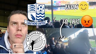 DISASTEROUS 45 Mins SLUMPS SHRIMPERS To Defeat VS THE HEED Southend Vs Gateshead Vlog [upl. by Nash765]