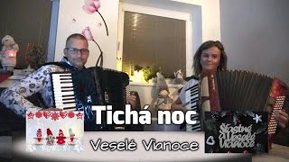 Tichá noc 🌲 Veselé Vianoce ⭐ Vianočné piesne ☃️ Koledy 🌲 Akordeon [upl. by Hannah]