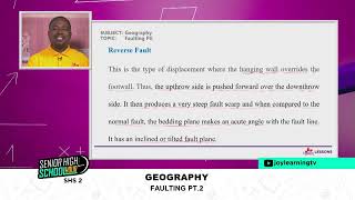 SHS 2  geography  faulting PT 2 [upl. by Nirtiak]