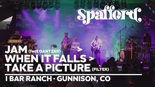 Spafford  Jam → When It Falls → Take A Picture Filter feat GANTZER  71224  Gunnison CO [upl. by Nehttam250]