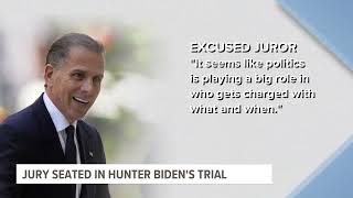 A jury has been seated in Hunter Bidens federal firearms case [upl. by Kataway]