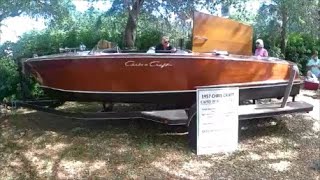 1957 Chris Craft Capri 19 Foot Wooden Boat RestoMod VB0318236447 [upl. by Cousins]