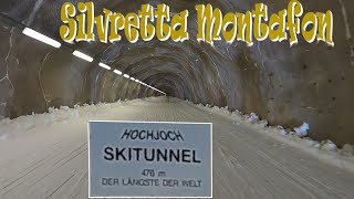 ⛷️ SILVRETTA MONTAFON LANGSTE SKI TUNNEL TER WERELD 😶‍🌫️ 103 [upl. by Einahpet]