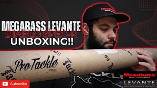 Megabass Levante Diablo SpecR UNBOXING Extremely Versatile Rod [upl. by Steffane]