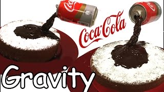 Receta de bizcocho de CocaCola y chocolate gravity [upl. by Nehttam]