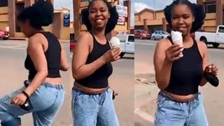 Watch Zaharas Dance moves leaves Mzansi questioning her drinking problem AGAIN [upl. by Anas]