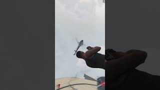 GTA 5 Helicopters Smashing in game and escaping police [upl. by Sherborne]