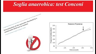 Test di soglia anaerobica test Conconi [upl. by Pasho]
