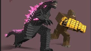 MCPE MONSTERVERSE ADDON GXK EXPANSION V10 Showcase [upl. by Maloy]