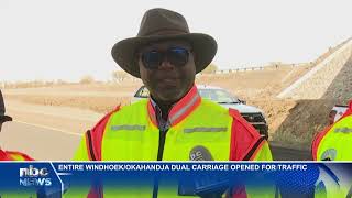 WindhoekOkahandja commuters to enjoy smoother rides as A1 dual carriageway opens  nbc [upl. by Eilyah164]