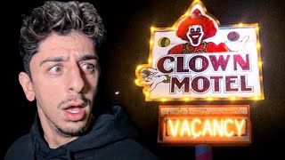 Overnight in USAs Most Haunted Clown Motel [upl. by Ertha]