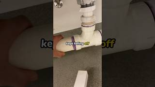 Pipes FALLING OFF of the Drain WATER EVERYWHERE Plumbing Fail plumber plumbing applumbing [upl. by Tammie]