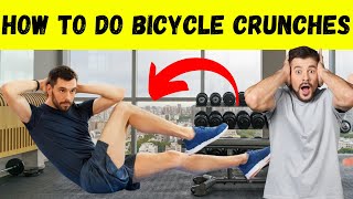 How to Do Bicycle Crunches Expert Ab Training [upl. by Narol]