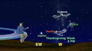 Jack Horkheimer Star Gazer Minute Nov 23 29 2009 [upl. by Ivers235]