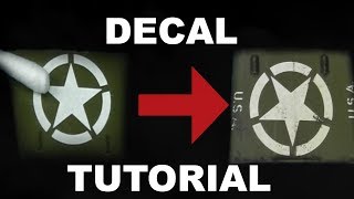 How to Apply Decals on Scale Models Tutorial [upl. by Cletis903]