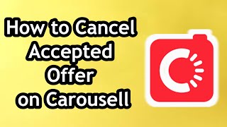 How to Cancel Accepted Offer on Carousell [upl. by Jenesia483]