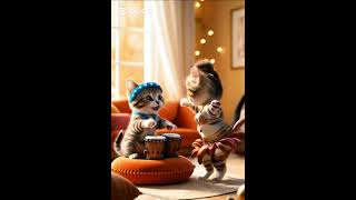 Arabic danse cats OMG 😱ai love dance animation funny sad cute story arabiccat cartoon [upl. by Plath]